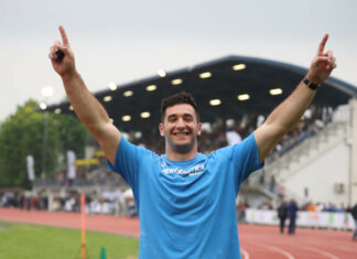 Super Leo Fabbri: peso da 22.91. “Pensavo fosse sopra 23 metri” Super Leo Fabbri: peso da 22.91. "Pensavo fosse sopra 23 metri"