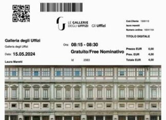 Uffizi, addio al biglietto di carta: ecco il biglietto sullo smartphone