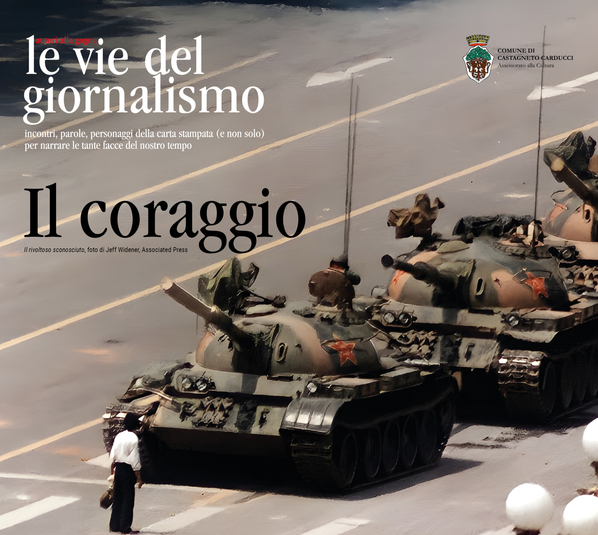 Le vie del giornalismo 2024: ‘Il coraggio’ a Castagneto Carducci