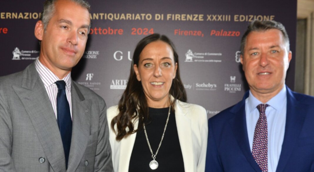 La presentazione della biennale dell'antiquariato