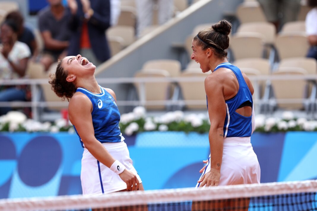 Jasmine Paolini e Sara Errani