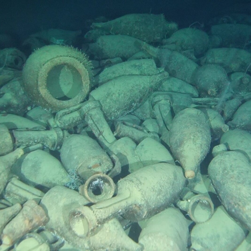 Centinaia anfore romane nel Tirreno: relitti in mare Elba, Pianosa, Gorgona