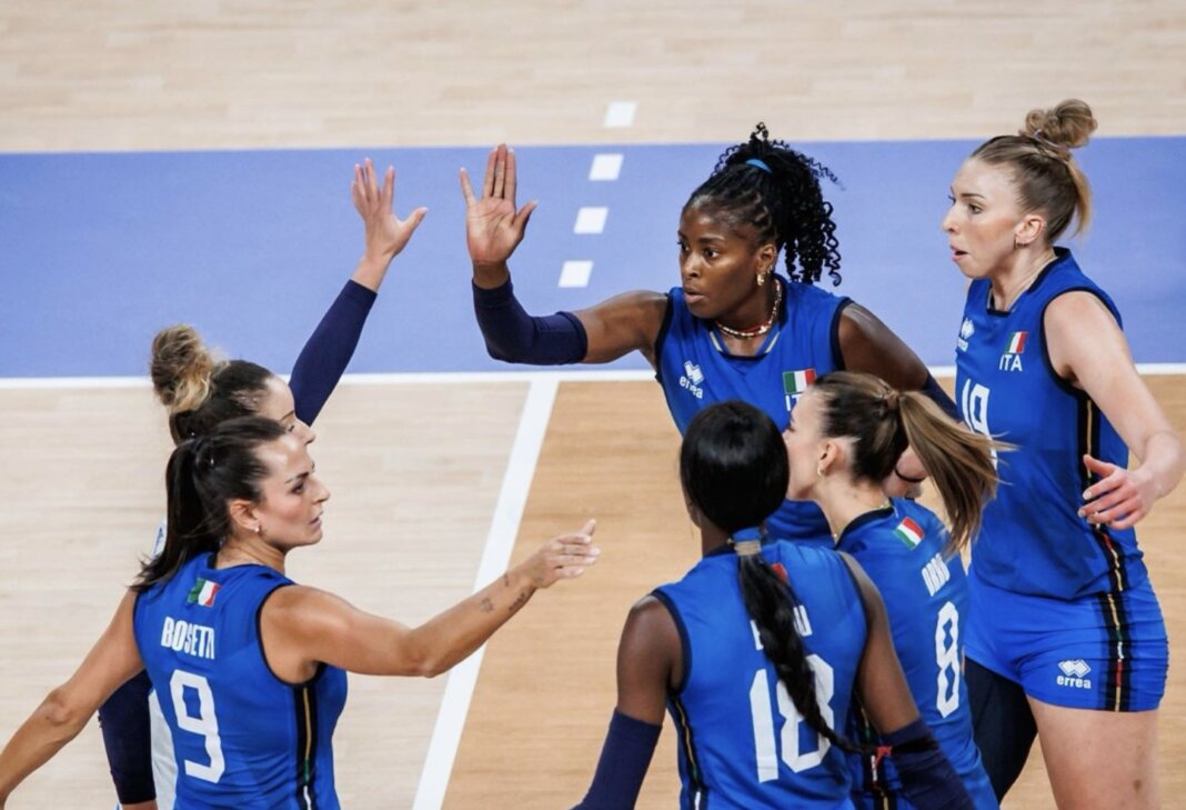 Le azzurre della pallavolo conquistano la medaglia d'oro (foto FB Coni)