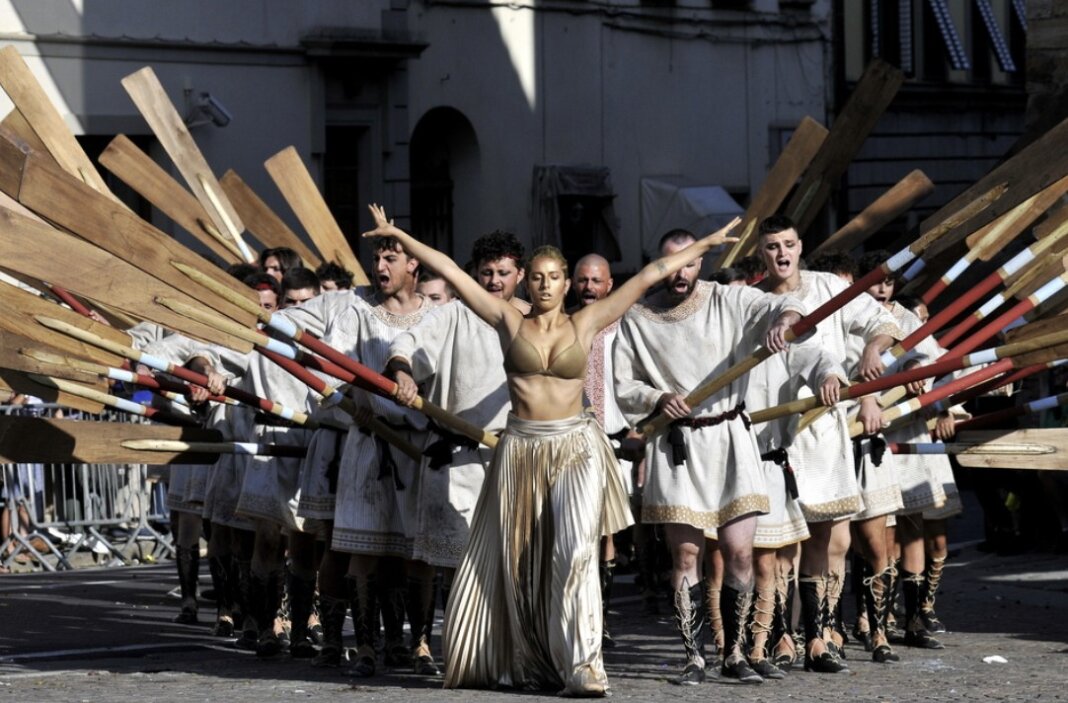 Torna per la 98esima edizione la tradizionale Festa dell'Uva di Impruneta (foto Brunero Lucarini per ufficio stampa)