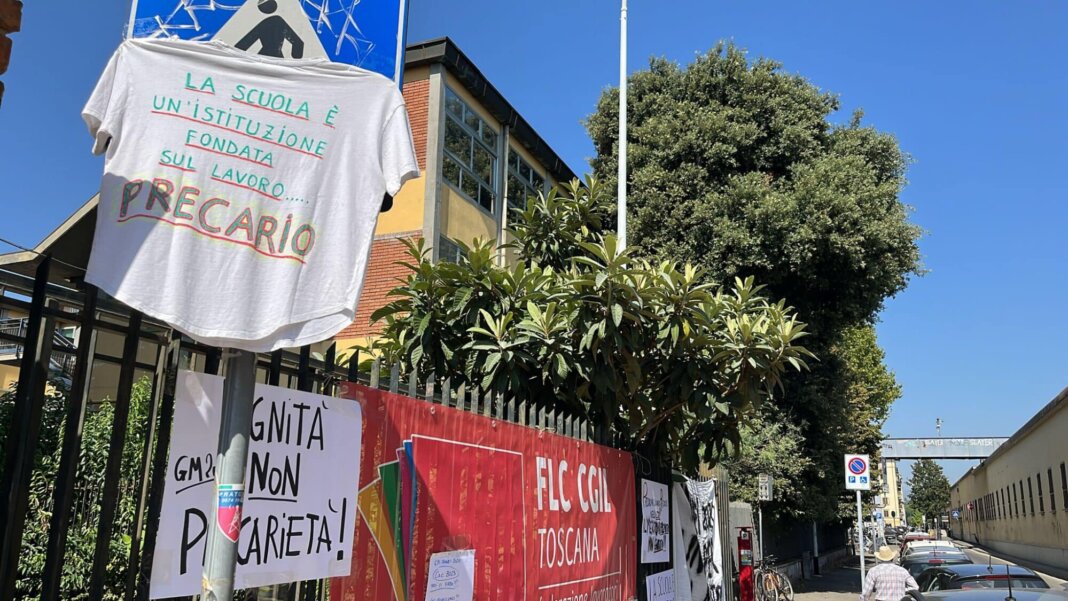 Scuola in Toscana: l'esercito dei precari. La protesta