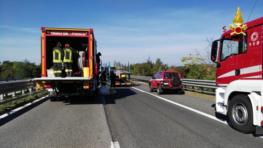 Incidente sull autostrada 