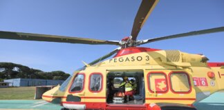 Il ramo caduto in pineta e la corsa dell’elisoccorso: grave un uomo di 62 anni Elisoccorso
