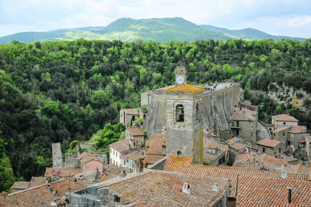 Sorano dice no alla realizzazione di un impianto eolico (foto Comune di Sorano)