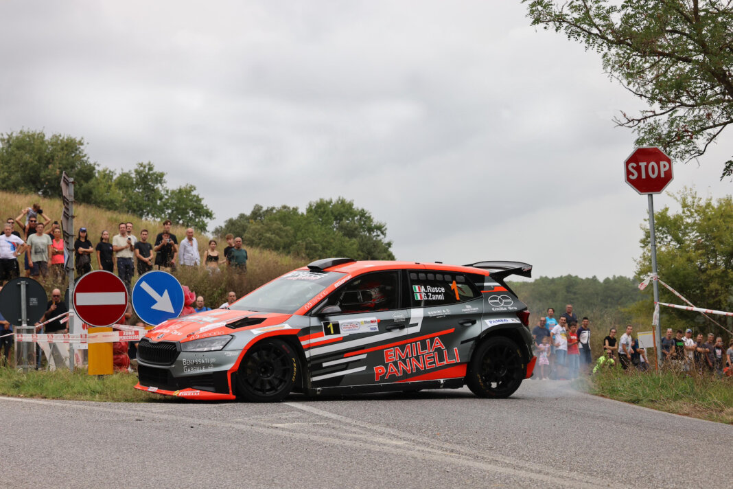 Antonio Rusce si aggiudica il Rally di Casciana Terme (foto ufficio stampa)