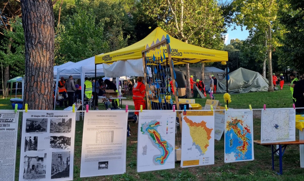 Io non rischio in Toscana, Protezione Civile in piazza