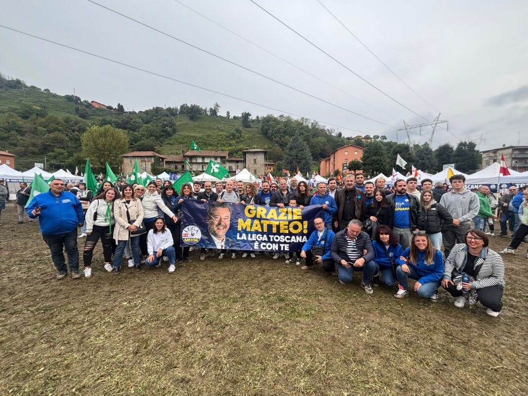 Lega Toscana a Pontida: 