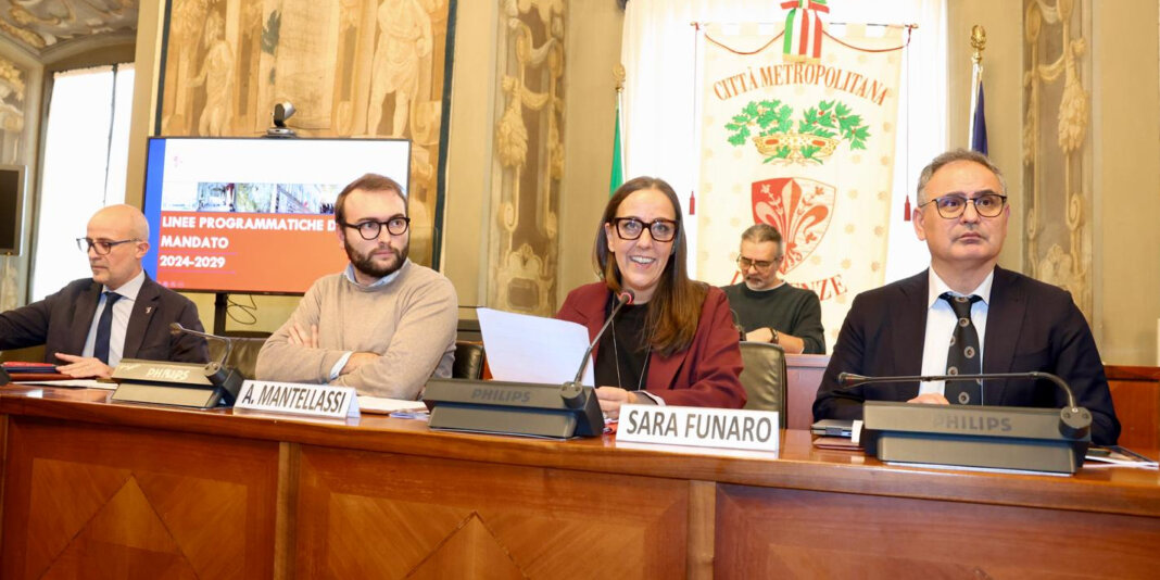 Metrocittà Firenze, Sara Funaro affida deleghe. Mantellassi vice sindaco