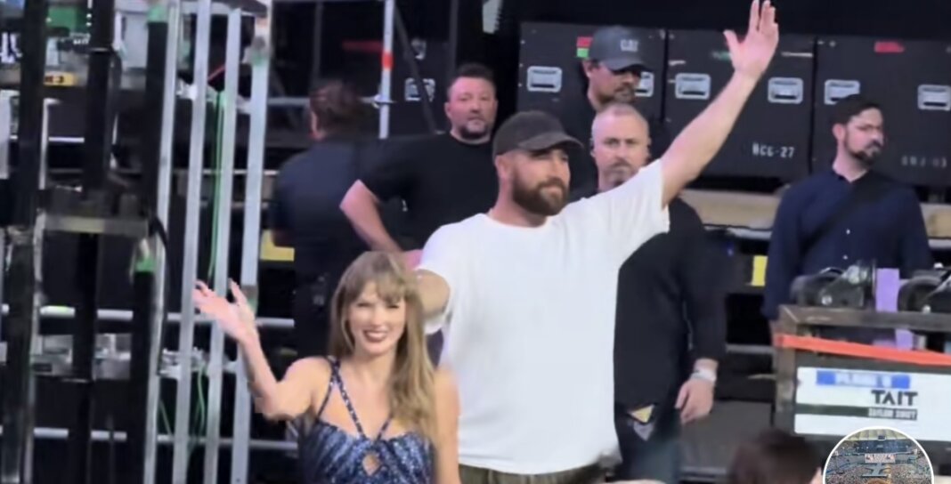 Taylor Swift e Travis Kelce in Amsterdam