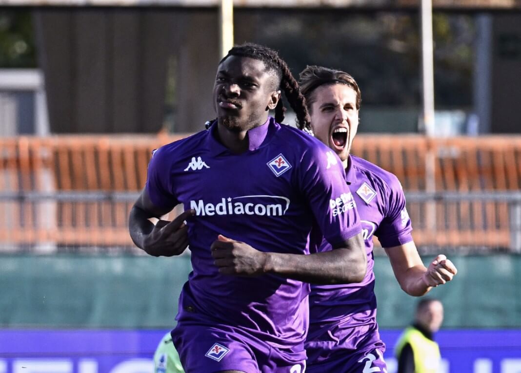 Un super Kean trascina la Fiorentina al sesto successo di fila