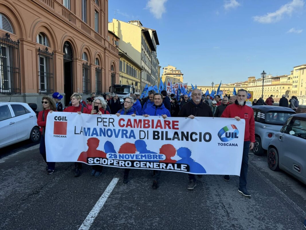 Sciopero e manifestazione a Firenze: 