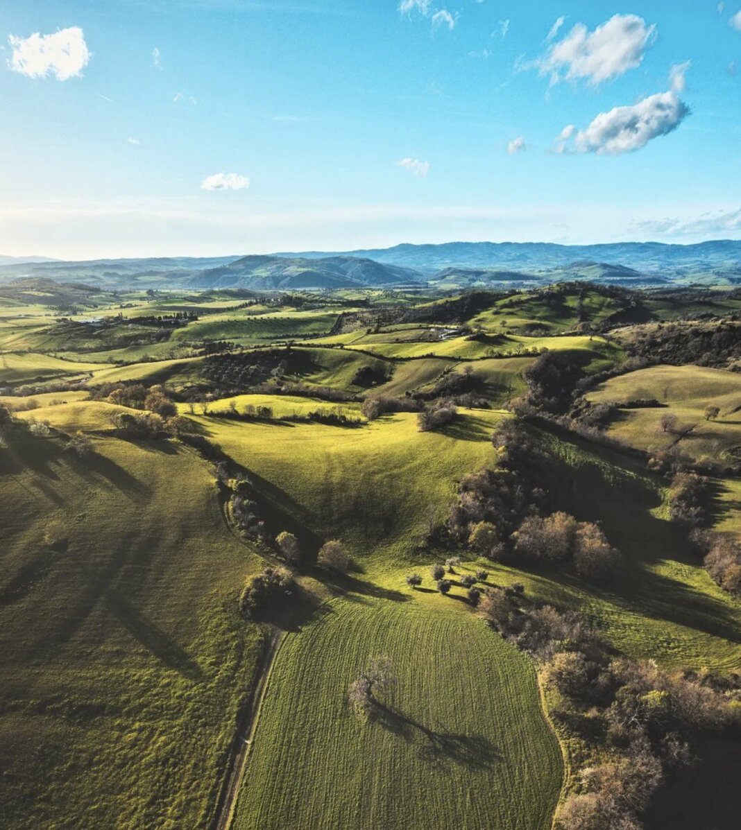 Veduta panoramica della Maremma (Fonte: Instagram/@termedisaturnia)