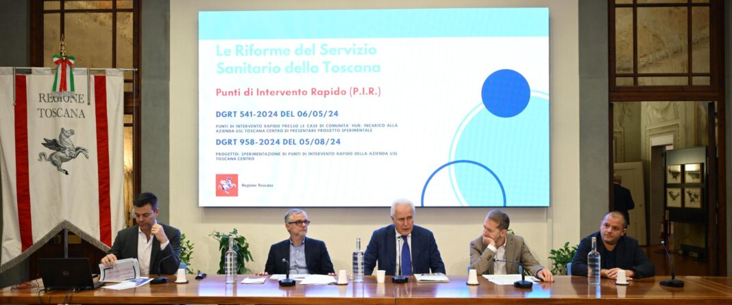 Punti sanitari intervento rapido: sperimentazione partita in Toscana