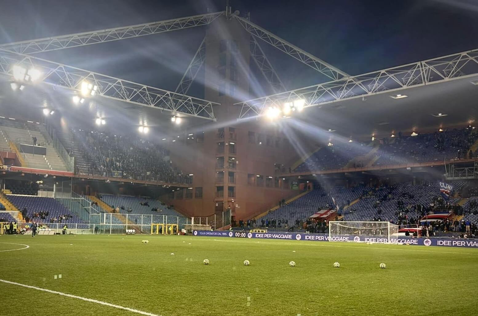 La Carrarese chiude il girone di andata con un pareggio a Marassi