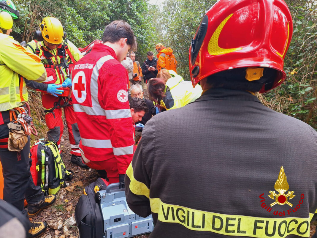 Ferito in un incidente di caccia nei boschi di Castellina in Chianti