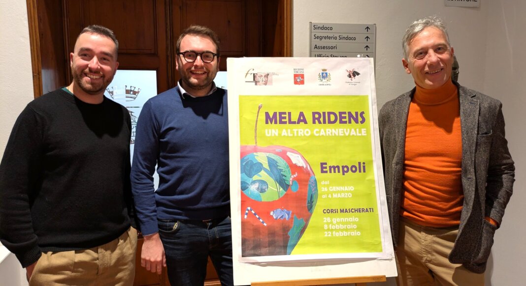 A Empoli un pezzo di Carnevale di Viareggio con il progetto Mela Ridens