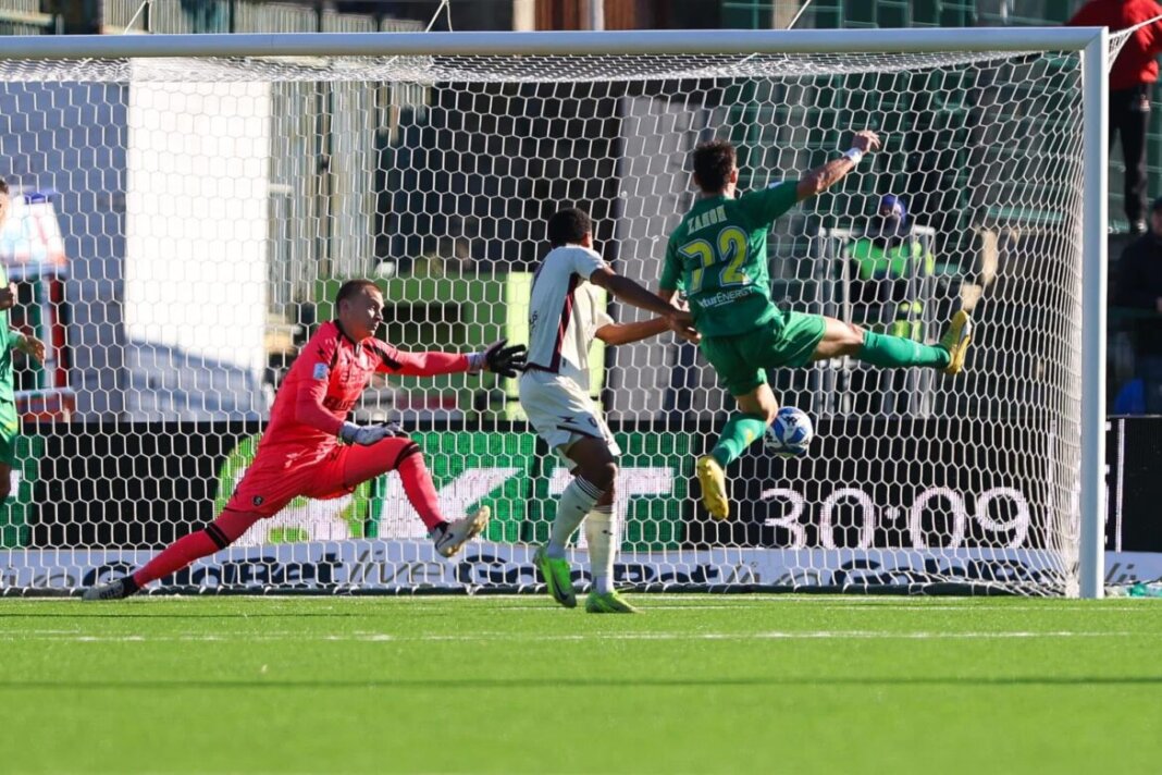 Carrarese, si interrompe con la Salernitana l'emorragia di risultati