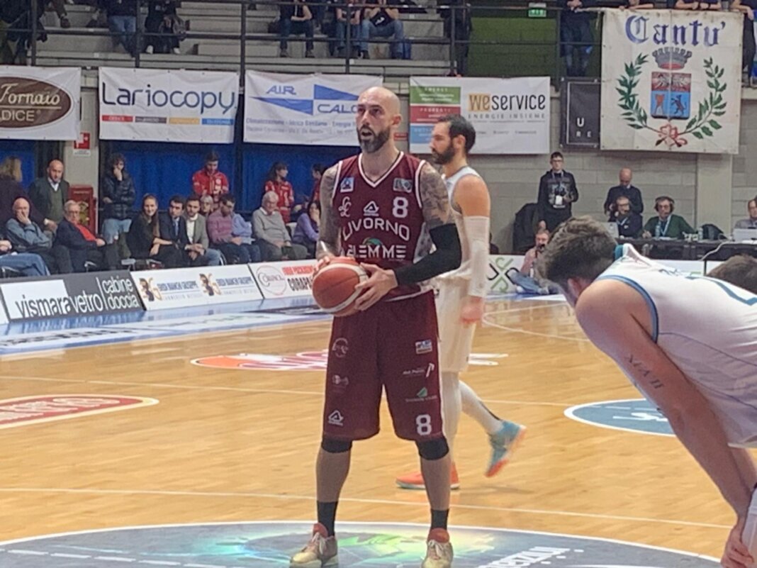 A Cantù si allunga la striscia negativa della Libertas Livorno in campionato