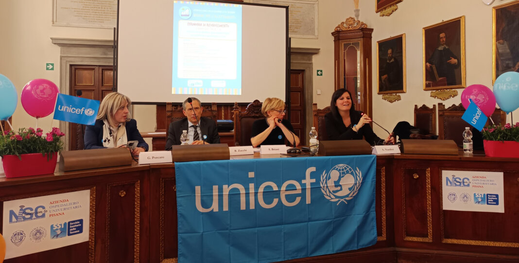 Pisa ospedale amico delle bambine e dei bambini: nomina Unicef