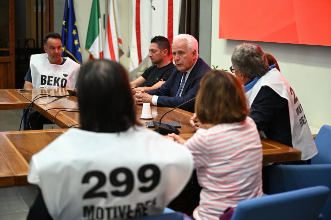 Giani, incontro con i lavoratori Beko: 