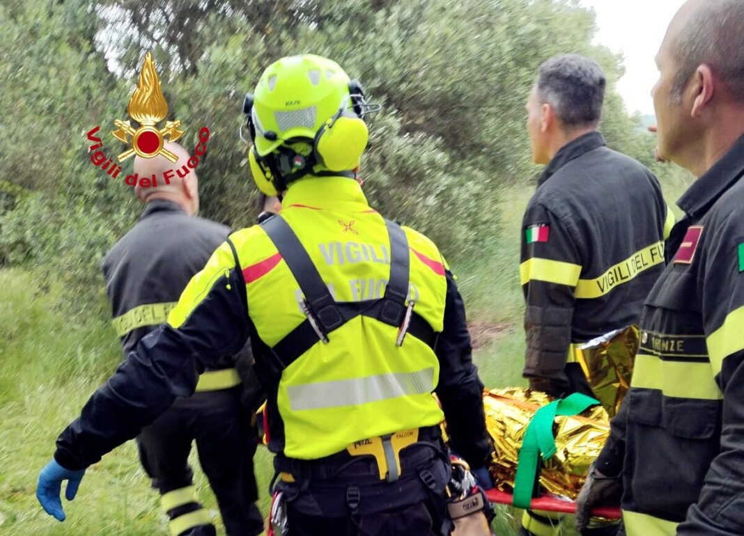 Ritrovato grazie ai mezzi dei vigili del fuoco un anziano di 87 anni disperso a Vinci