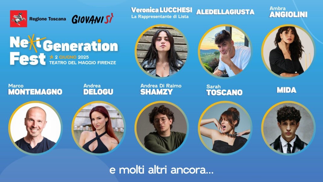 Giovani protagonisti per il 2 giugno a Firenze con il Next Generation Fest