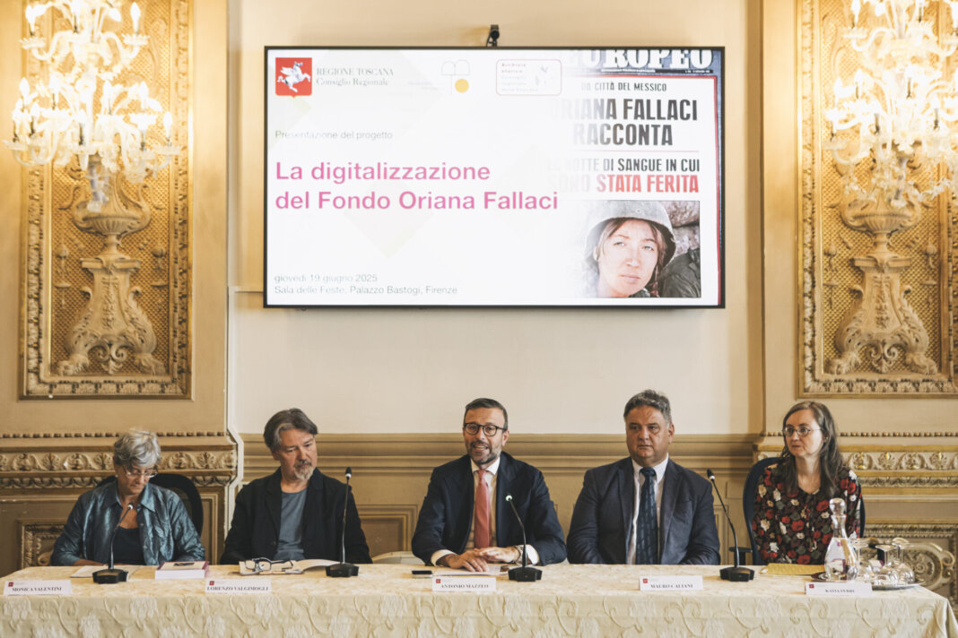 Sarà completamente digitalizzato il fondo Oriana Fallaci