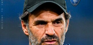 Empoli, ufficiale l’addio di Guido Pagliuca: risoluzione consensuale per il tecnico e lo staff Pagliuca