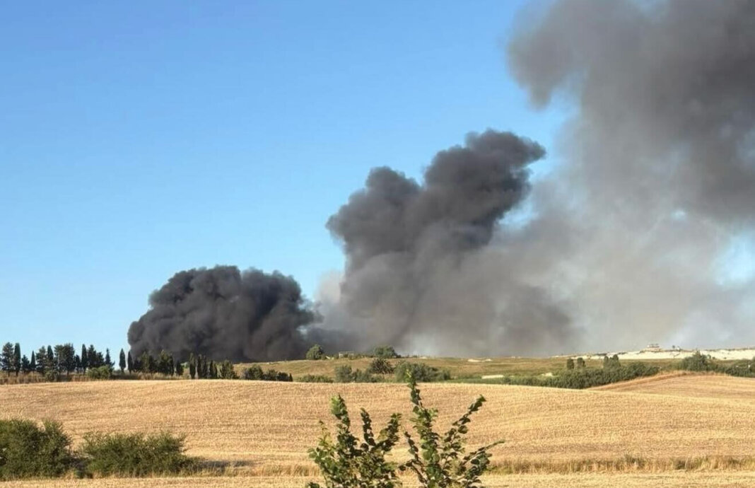 Incendio discarica Rosignano, sindaco Marabotti: 