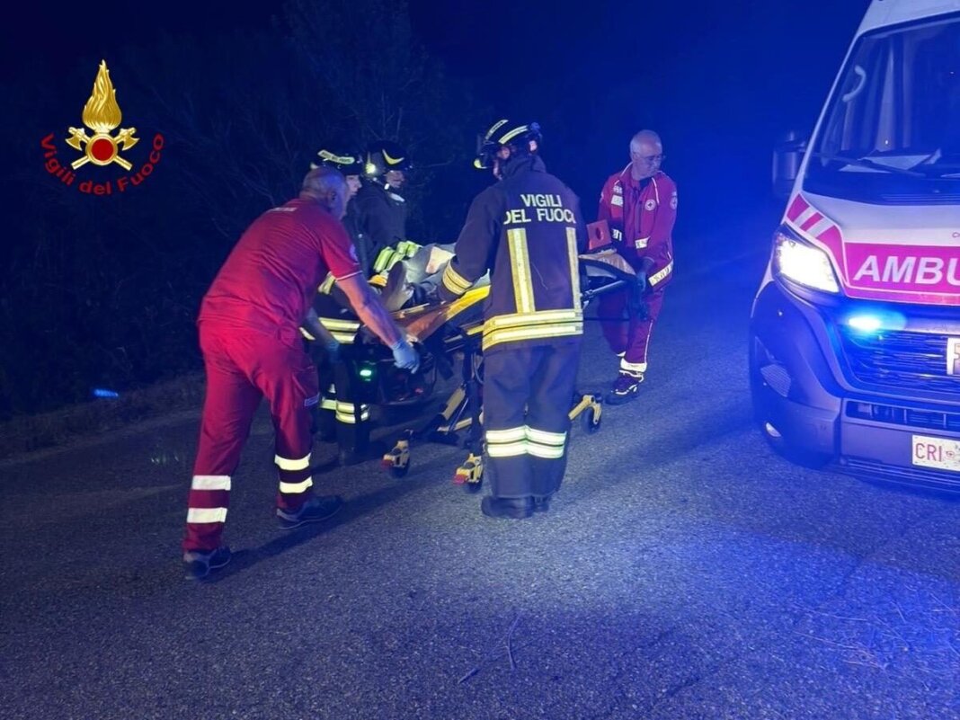 Finisce in ospedale dopo il fuori strada sulla provinciale Capalbio - Marsiliana