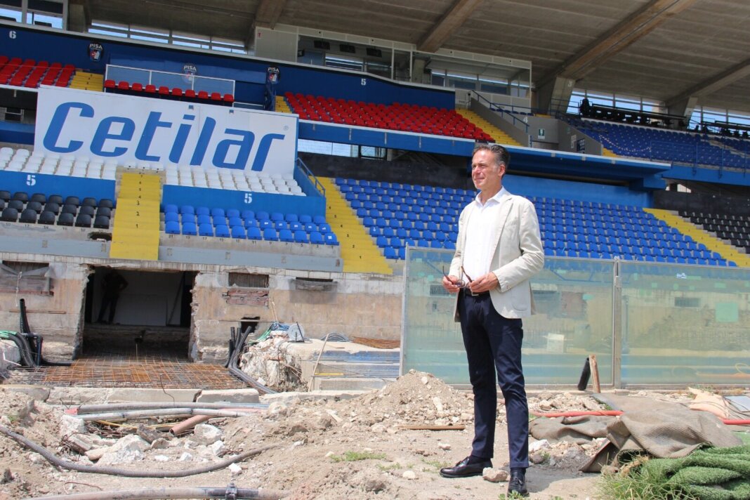Arena Garibaldi, lavori entro il cronoprogramma: sopralluogo del Comune