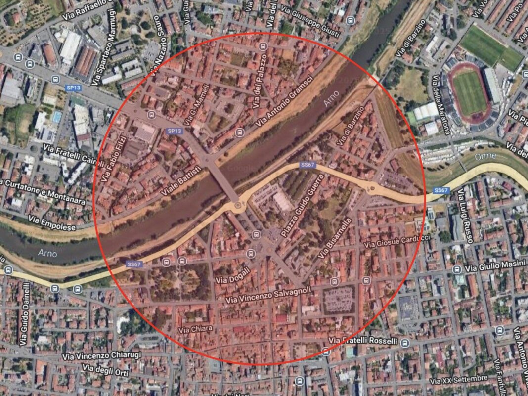 Rinvenuto un ordigno bellico a Empoli: sarà brillato il 7 settembre