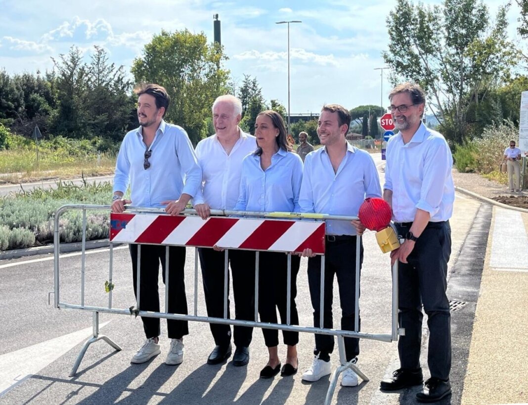 Tramvia, inaugurato il nuovo parcheggio scambiatore di Bagno a Ripoli
