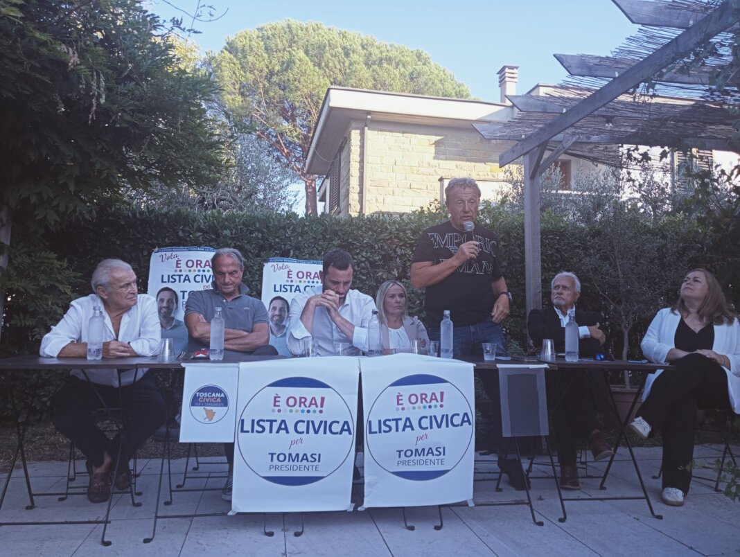 Regionali, alla civica per Tomasi anche il sostegno dell'ex sindaco di Prato Roberto Cenni