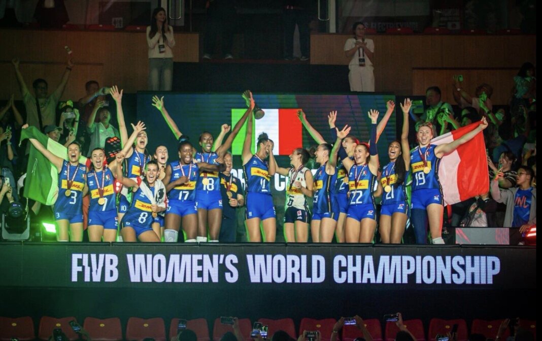 Italia sul tetto del mondo nella pallavolo femminile, esulta anche la Toscana