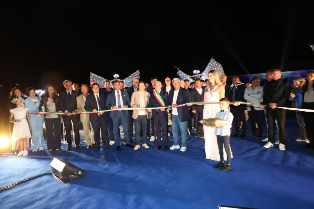 Viareggio riapre lo Stadio dei Pini: cerimonia e spettacolo