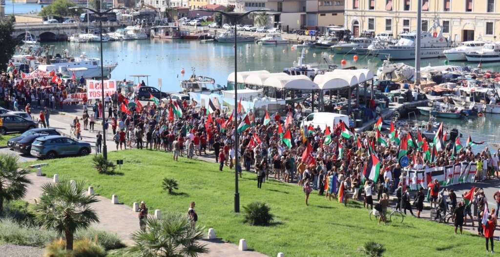 Il corteo Cgil