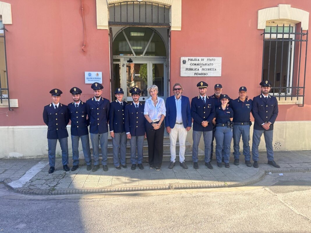 Sette nuovi agenti per rafforzare il commissariato di Piombino