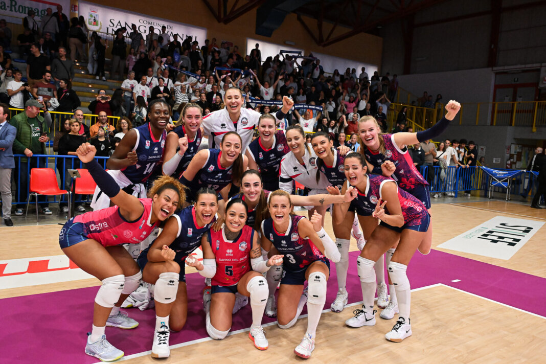 Savino Del Bene Volley, successo netto a San Giovanni in Marignano Savino Del Bene Volley, successo netto a San Giovanni in Marignano