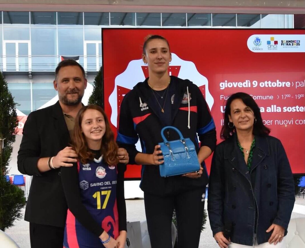 Scandicci celebra alla Fiera la campionessa del mondo Ekaterina Antropova