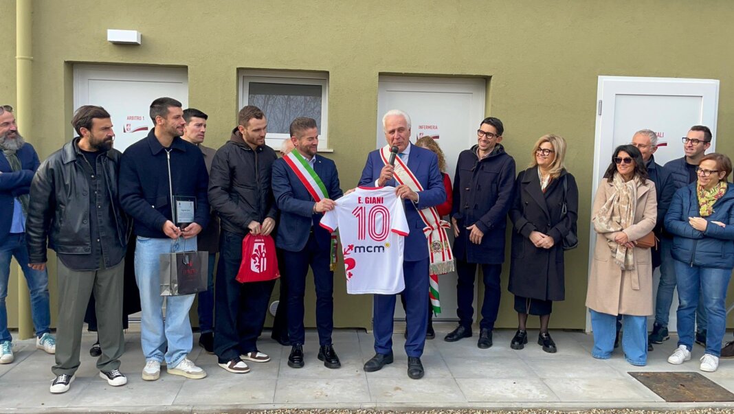 Inaugurati i nuovi spogliatoi dell'impianto sportivo di Terranuova Bracciolini