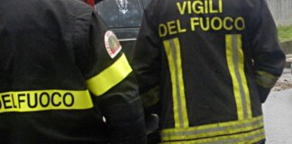 Trovato un cadavere in un rudere in fiamme a Fucecchio