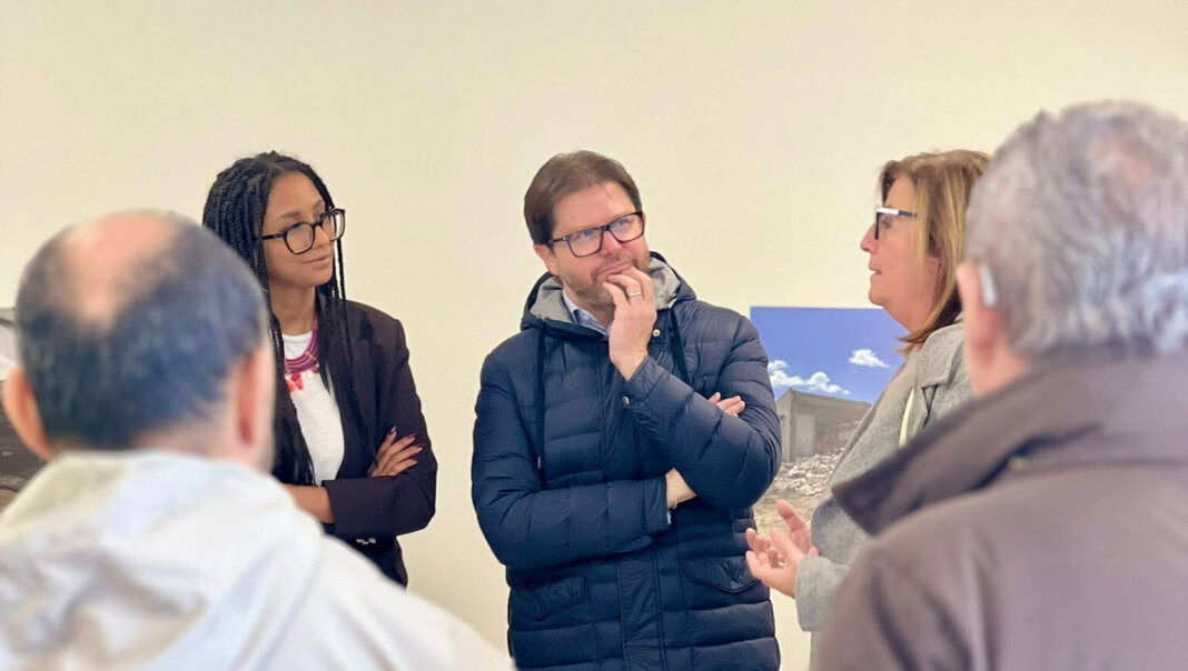 Giani bis, Mia Diop parte da capannone confiscato a mafia: 