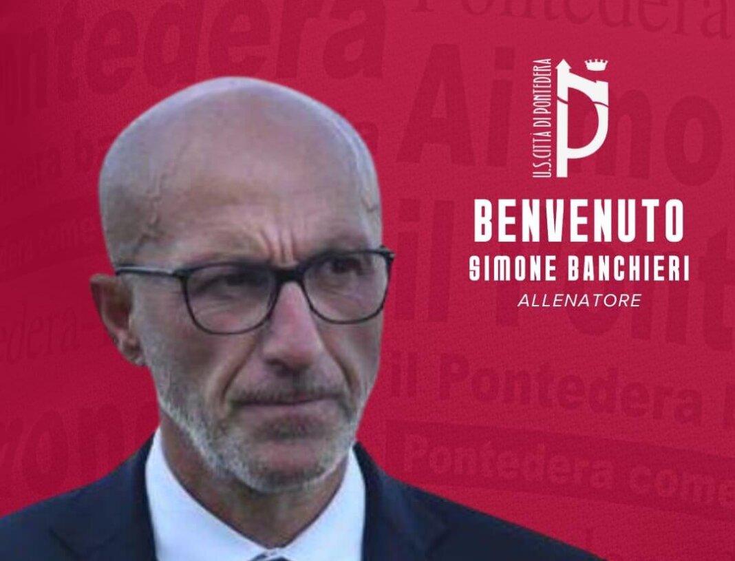 È Simone Banchieri il nuovo allenatore del Pontedera