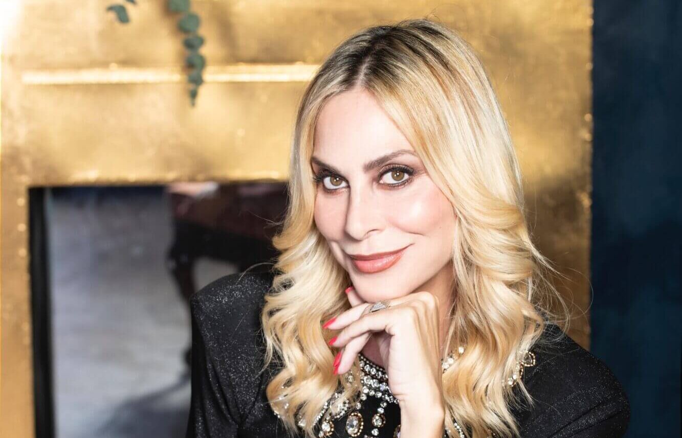 san miniato capodanno in piazza sul palco la showgirl stefania orlando