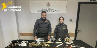 Droga, armi e minuzioni, due in manette a Empoli